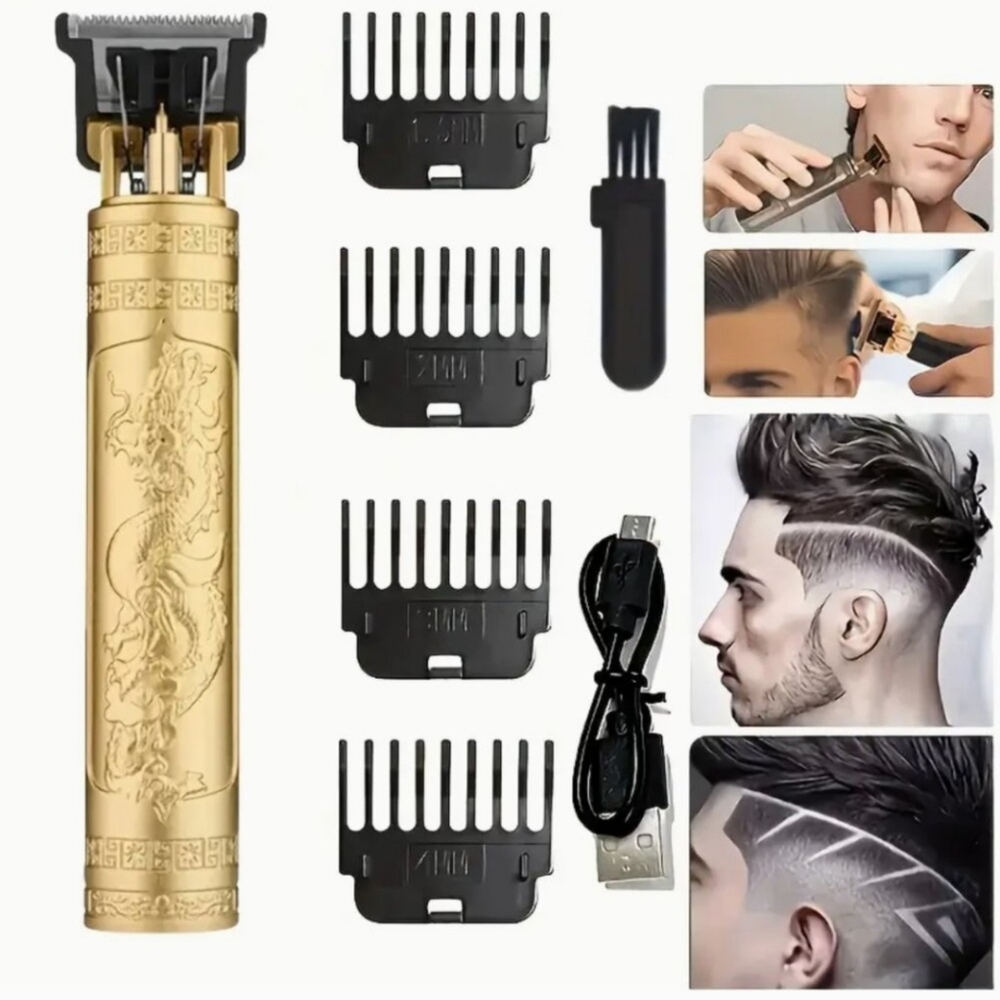 Gold Electric Hair Trimmer for Men